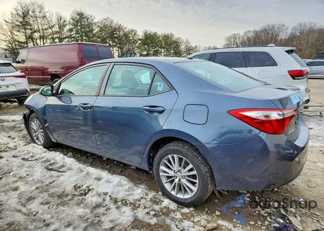 2014 Toyota Corolla L из США, поврежденный, VIN 2T1BURHE6EC008683